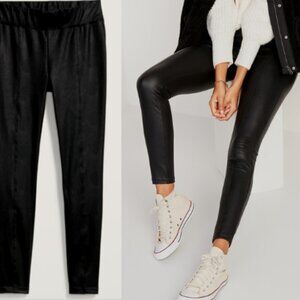 Old Navy STEVIE Pleather Stretch Leggings Pants ~ Ladies Size Sml